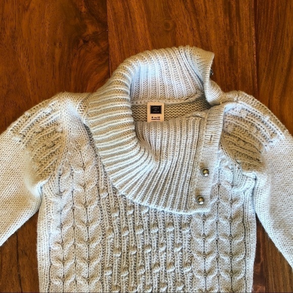 Janie and Jack Blue Sweater - Picture 2 of 4